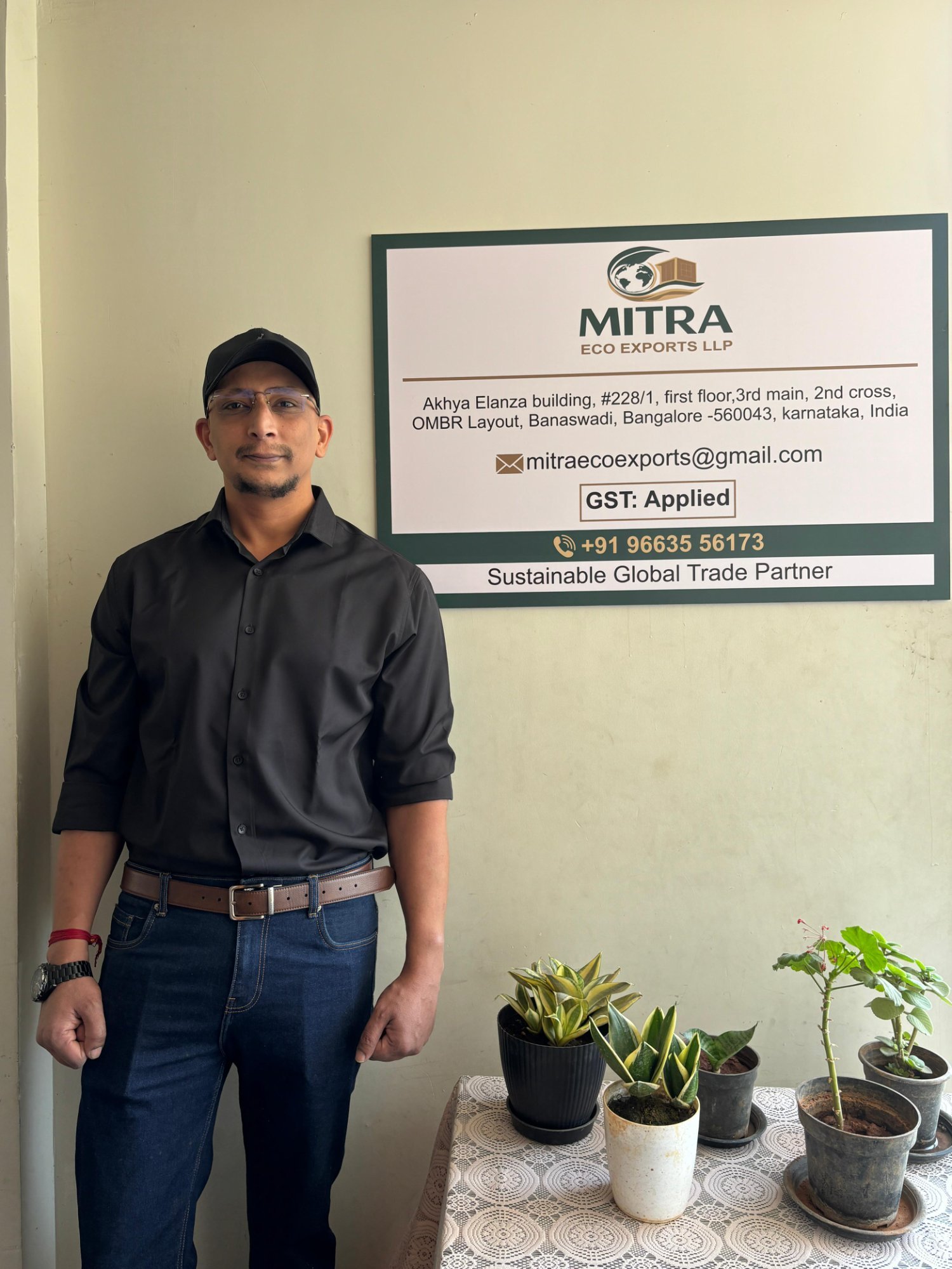 Amit Tyagi CEO at office